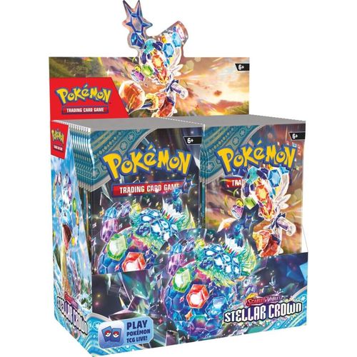 Pokémon TCG - Scarlet & Violet - Stellar Crown SV7 - Booster Box Sealed