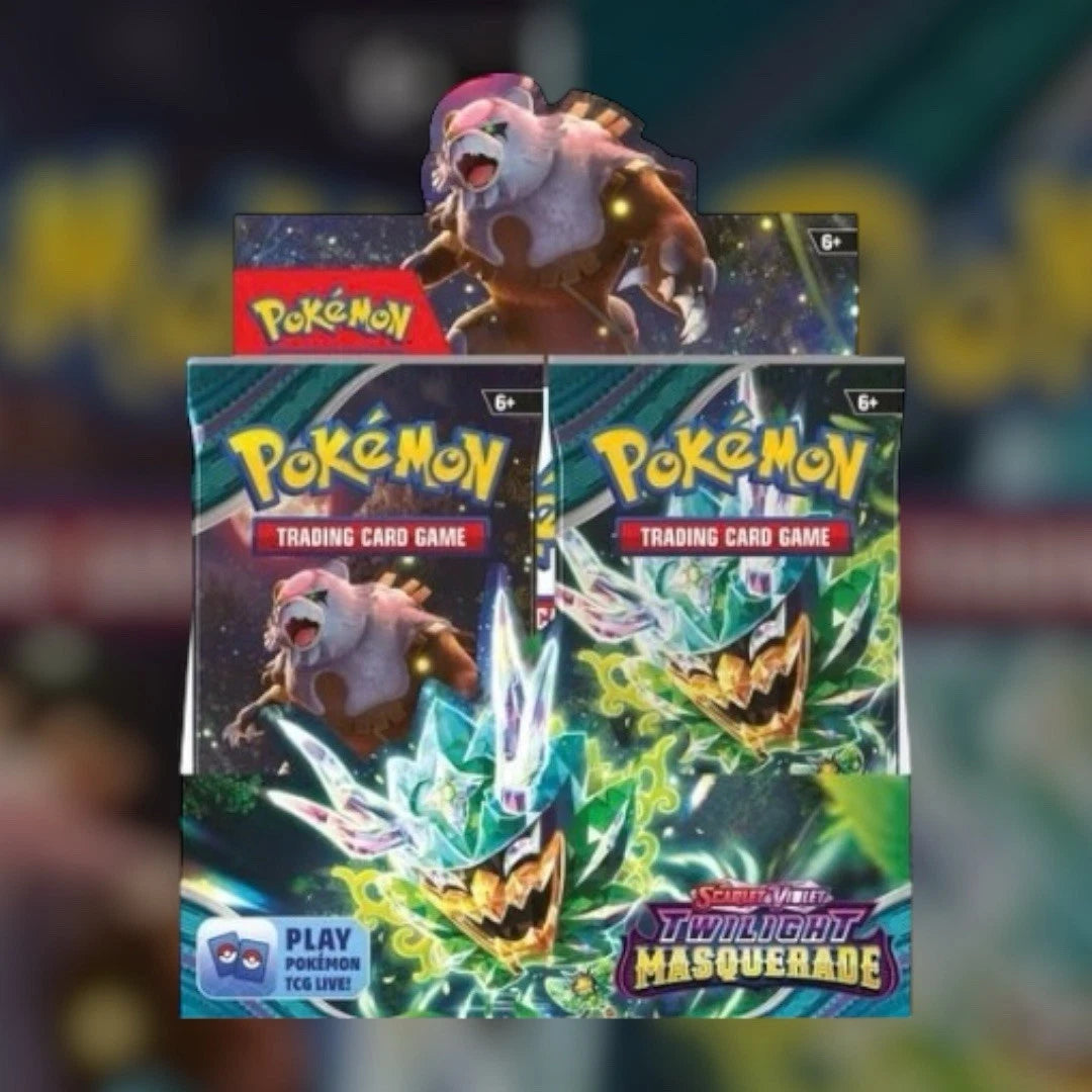 Pokémon - Scarlet & Violet - Twilight Masquerade - Booster Box - Factory Sealed