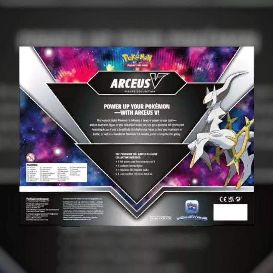 Arceus V Figure Collection Box - Pokemon TCG - New/Sealed