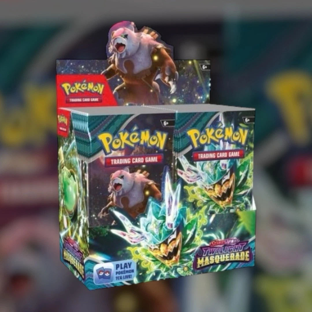 Pokémon - Scarlet & Violet - Twilight Masquerade - Booster Box - Factory Sealed