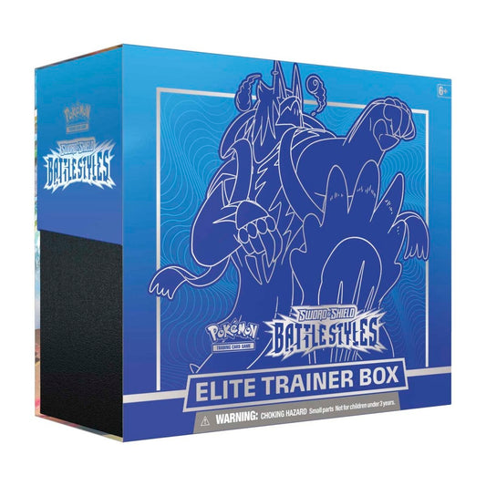 Pokemon TCG - Pokémon S&S ETB - Elite Trainer Box - Battle Styles - BLUE