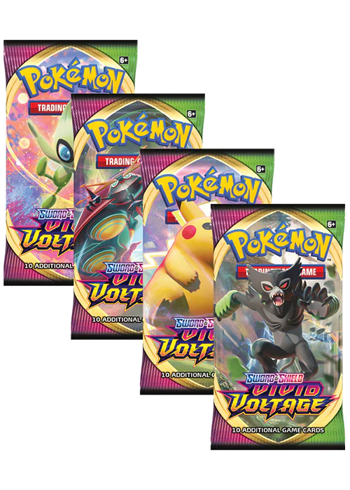 Pokemon TCG - Pokémon Sword and Shield ETB - Elite Trainer Box - Vivid Voltage