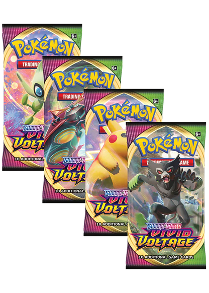 Pokemon TCG - Pokémon Sword and Shield ETB - Elite Trainer Box - Vivid Voltage