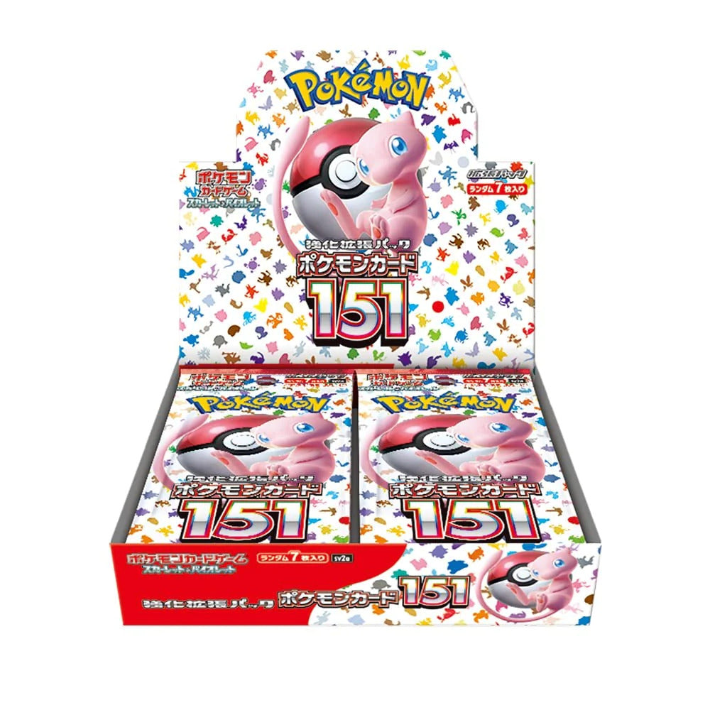 Japanese Pokémon TCG - Pokémon 151 SV2A Booster Box