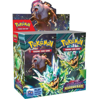 Pokémon - Scarlet & Violet - Twilight Masquerade - Booster Box - Factory Sealed
