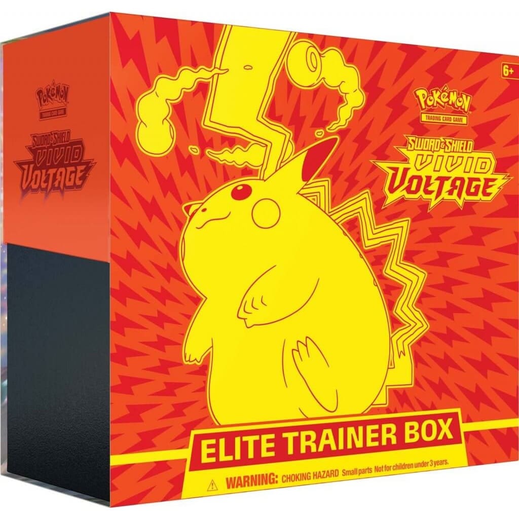 Pokemon TCG - Pokémon Sword and Shield ETB - Elite Trainer Box - Vivid Voltage