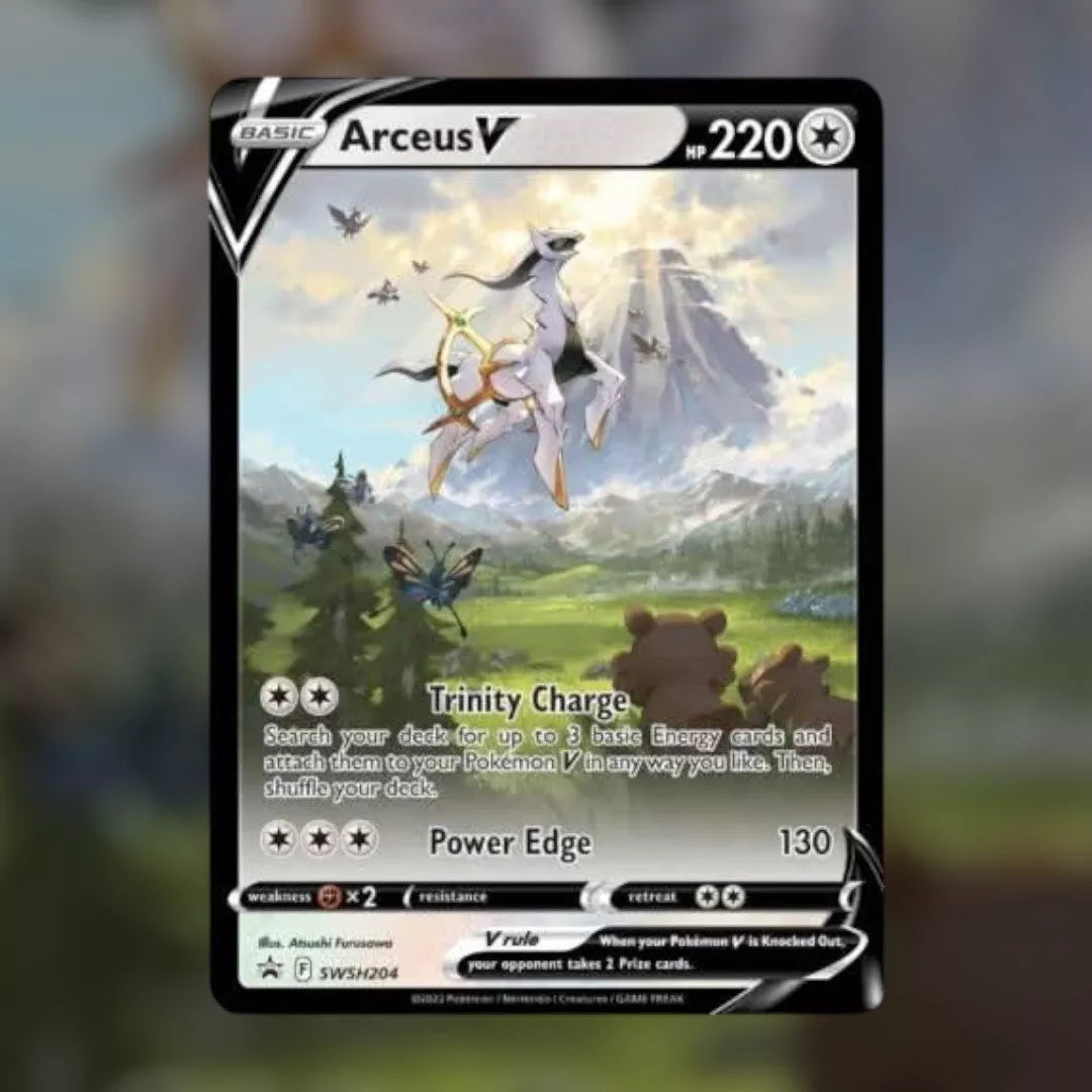 Arceus V Figure Collection Box - Pokemon TCG - New/Sealed