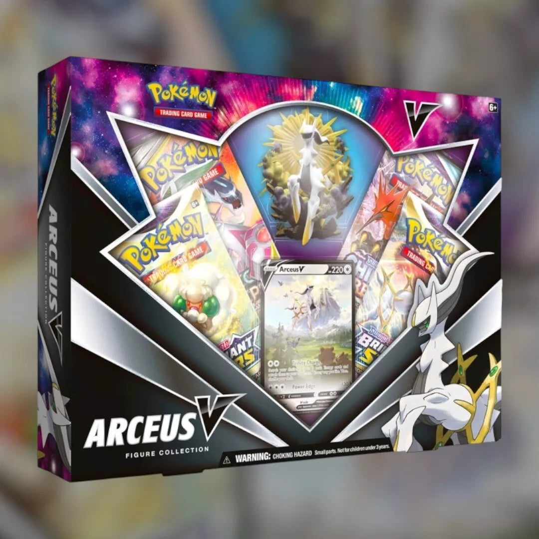 Arceus V Figure Collection Box - Pokemon TCG - New/Sealed